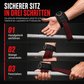 📢📢50% RABATT !!⏰1 Paar rutschfeste Krafthebe-Gurte mit Handgelenkstütze, Fitnesshandschuhe für Klimmzüge und Krafttraining