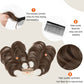 Unordentlicher Seitenkamm Clip In Bun Haar Accessoire