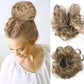 Unordentlicher Seitenkamm Clip In Bun Haar Accessoire