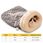 ✨ JETZT 50 % RABATT ✨Verdicktes, warmes, umschließendes Katzenbett / Schlafsack – weiches Plüsch-Höhlenbett und Matte für Herbst und Winter