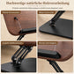 📢📢50% RABATT !!⏰Transparenter Acryl 360° drehbarer Desktop Buchständer und Tablet-Halter