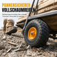 📢📢50% RABATT !!⏰350-4 Vollpolyurethan-Schaumstoffrad, 1 Stück Ersatzreifen für Sackkarren, Gartenkarren und Lagerhubwagen