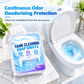 70 Pieces Toilet Water Tank Cleaning Tablets Slow Release Deep Descaling and Deodorizing Toilet Bowl Cleaner Sheets