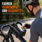 Wasserdichte Fahrrad Rahmentasche Oberrohr Fahrradtasche mit Handyhalterung für Mountainbikes und Rennräder