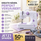 🧵 50% RABATT! 🛍️Multifunktionale Nähmaschine mit Overlock-Stich